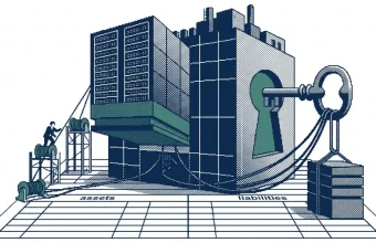 meta blackrock financent campus data center — illustration