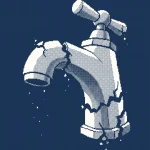 liquidation aqua-valley innovation eau — illustration