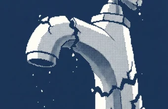 liquidation aqua-valley innovation eau — illustration