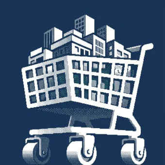 daniel bernard carrefour distribution — illustration