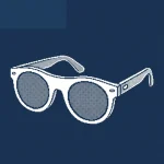 éclipse solaire lunettes protection — illustration