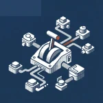 Schéma d’un orchestrateur IA coordonnant plusieurs agents métier en entreprise
