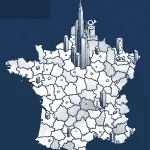 Carte de la polarisation territoriale en France : revenus, emplois et équipements locaux