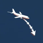 Trafic aérien à Paris, terminal Roissy et pistes en activité