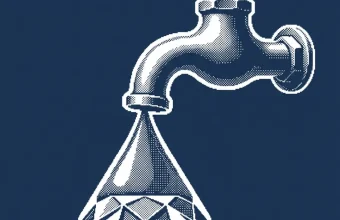 Logo Eurazeo et illustration réseaux d'eau : acquisition de Miya Water